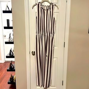 Loft sleeveless keyhole romper